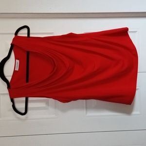 Calvin Klein women's sleeveless blouse